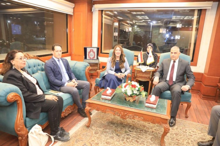 الفقي يستقبل سفيرة الولايات الامريكية