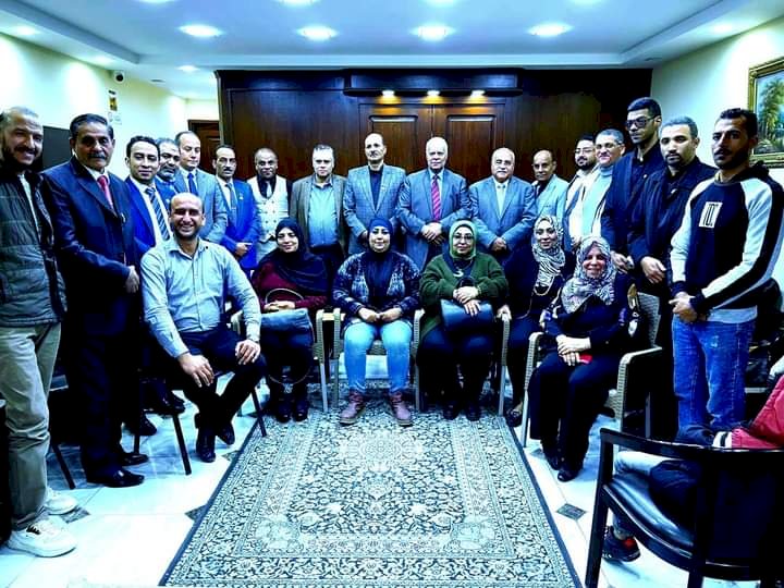 اجتماع تنظيمي بحزب مصر القومي