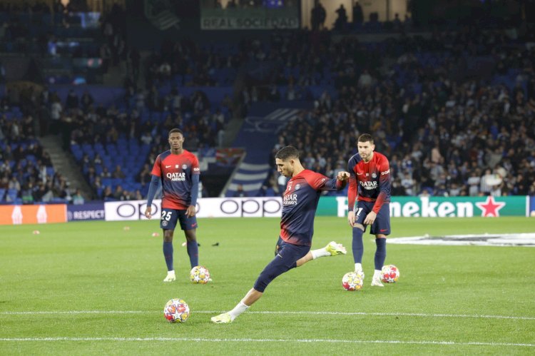 باريس سان جيرمان يتأهل لدور الثمانية بعد الفوز على ريال سوسيداد في دورى أبطال أوروبا