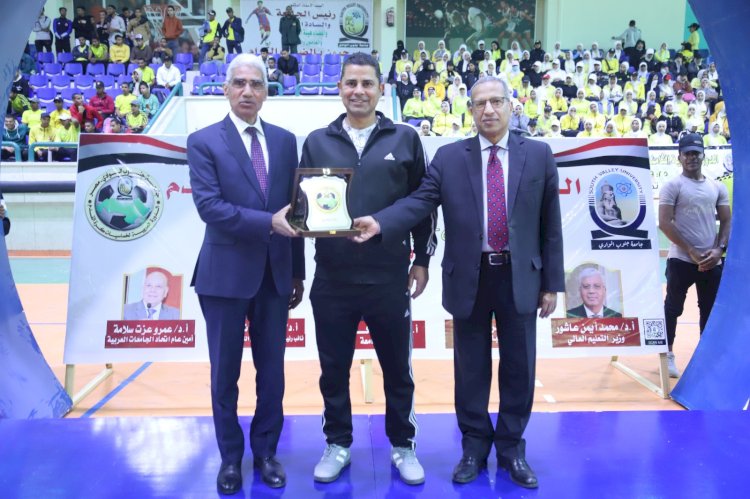 "خماسي قدم جامعة المنيا" يحصد المركز الثالث في البطولة العربية الثامنة عشر بـ «جنوب الوادي »