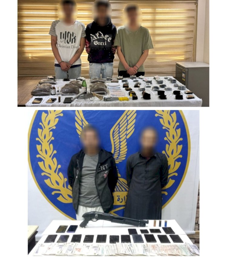 سقوط تجار الاستروكس والشابو بالقاهرة في قبضة الشرطة