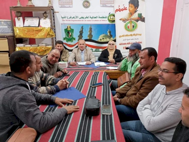 انعقاد الاجتماع التحضيري الأول لمشروع «تحدي القراءة العربي» لمنسقى المشروع بالمنيا