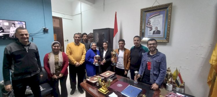 هندسة المنيا تفوز بكأس البطولة في مسابقة الشطرنج فرق  والسياحة والفنادق تحصد المركز الأول طالبات