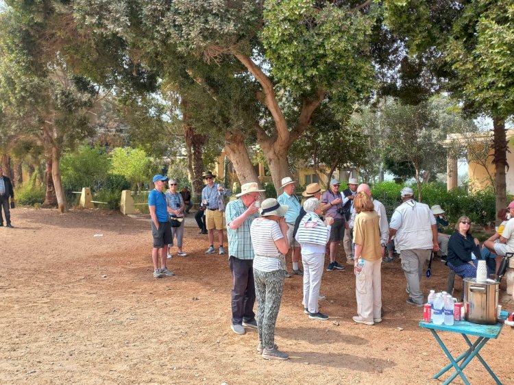 المناطق الأثرية بالمنيا تستقبل وفدا سياحيا من دول أوروبية