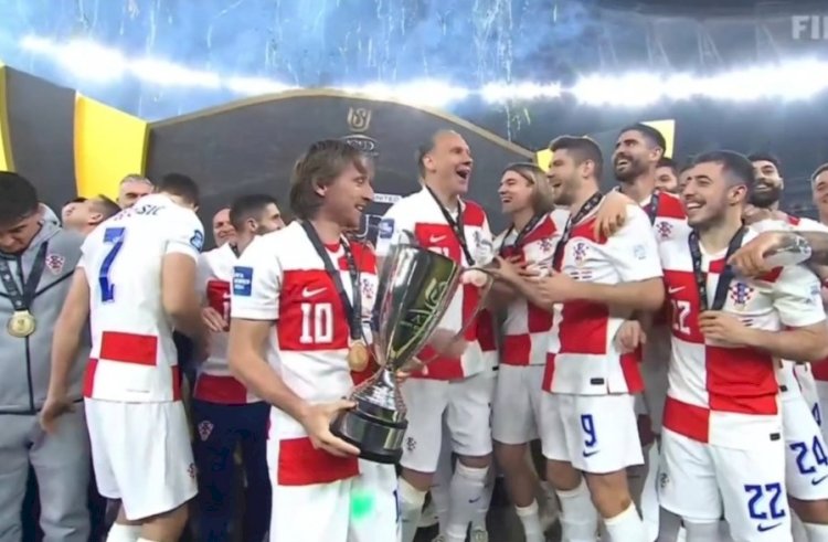 كرواتيا تتوج بكأس العاصمة بعد فوزها علي المنتخب الوطني بأربعة أهداف