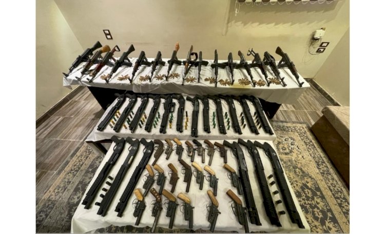 سقوط تجار الاسلحة في أربع محافظات بقبضة  الشرطة