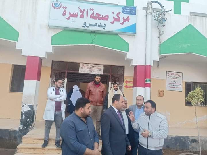 إستمرار الجولات الميدانية التي يقوم وكيل وزارة الصحة بكفرالشيخ على المستشفيات