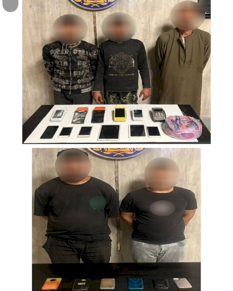 القبض علي مرتكبي سرقات السيارات والمنازل والمتاجر بثلاثة محافظات