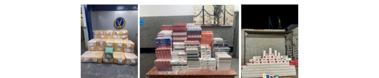 ضبط" ٥" مخازن لتخزين السجائر مجهولة المصدر بمطروح