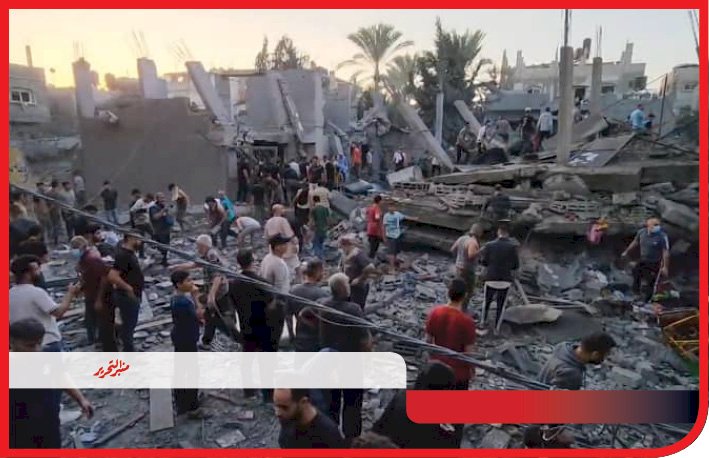 إسرائيل تحرق غزة ورفح وهيومن ووتش  تشن حرب عقوبات علي إسرائيل