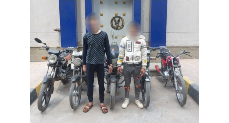 القبض علي "٦"متهمين تخصصوا في سرقة الدراجات والبطاريات بالقاهرة