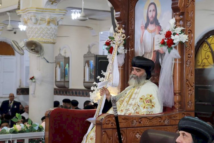 "الشعب الجمهوري" يشهد حفل تجليس الأنبا بضابا أسقف نجع حمادي وتوابعها