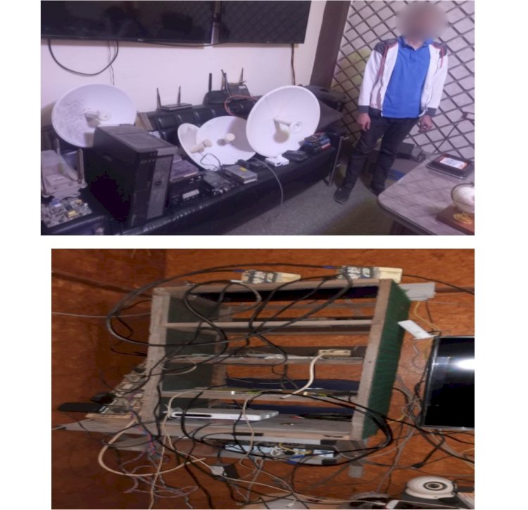 ضبط "مالك شبكة بث تليفزيونية" بدون ترخيص بالدقهلية