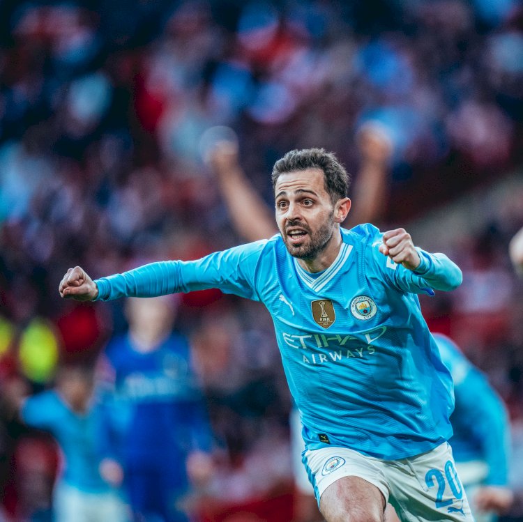 مانشستر سيتى فى نهائي كأس الاتحاد الإنجليزي بعد فوزه على تشيلسى بهدف لبرناردو سيلفيا