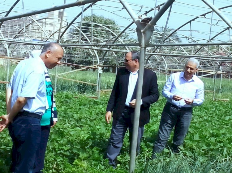 "البحوث الزراعية" يتابع رفع الاصول في محطة الصوب الزراعية بالقليوبية