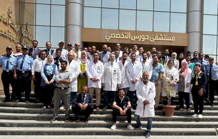 الفريق الطبي لمستشفي حورس ينقذ قدمي  طفل ومسن من البتر المحقق