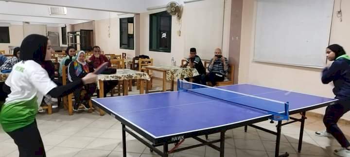 ضحى  محمود عبد الفضيل تحصد المركز الأول جمهورية في تنس الطاولة