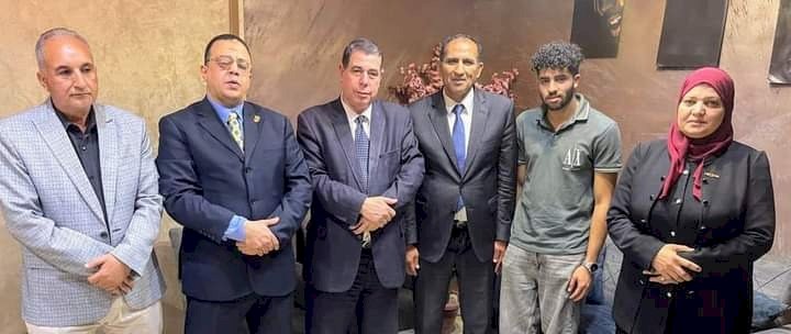 حزب تحيا مصر يزرع 1000 نخلة بأسوان