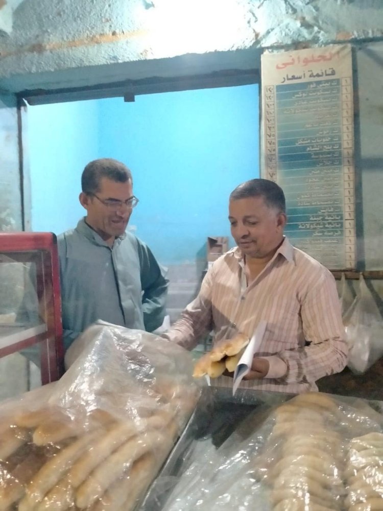 استمرار الحملات التفتيشية على الأسواق والمخابز السياحية والفينو فى مراكز المنيا