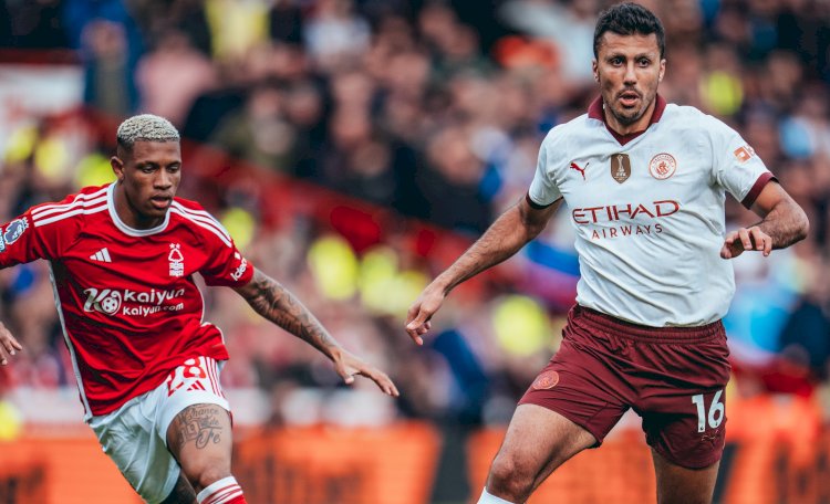 مانشستر سيتى  يتقدم نحو صدارة البريميرليج بعد فوزه على نوتينجهام