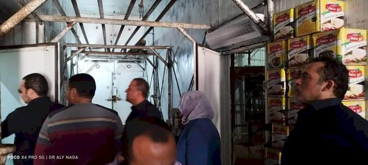 صحة كفرالشيخ: ضبط أطنان اسماك مملحة وفسيخ فاسد ومنتجات ألبان منتهية الصلاحية