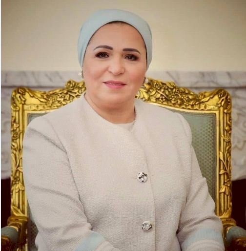 قرينة الرئيس  السيسي تهنئ المسيحيين بعيد القيامة