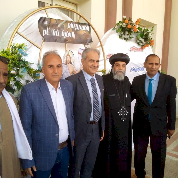 "حزب تحيا مصر" يزور الكنائس ويقدم التهنئة للمسيحيين بعيد القيامة