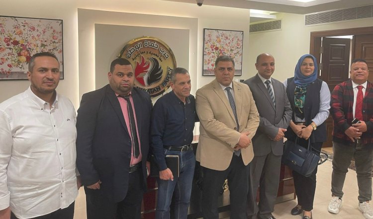 أمانة التنمية البشرية بحماة الوطن والاتحاد المصري للكيك بوكسينج يبحثان استراتيجية صناعة الأبطال الرياضيين 
