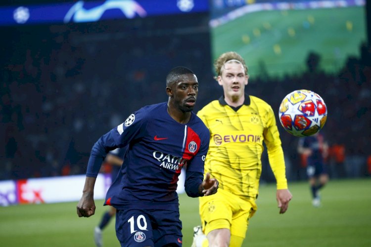 باريس سان جيرمان يودع  دورى ابطال اوروبا بعد هزيمته من بروسيا دورتموند