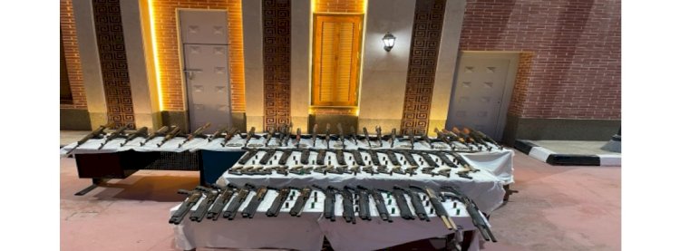سقوط تجار الاسلحة في أربعة محافظات