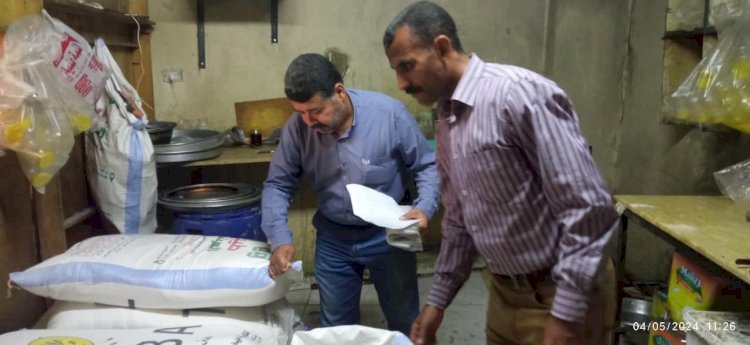 تحرير 118 محضراً مخالفاً خلال حملات تموينية وتفتيشية بمراكز المنيا