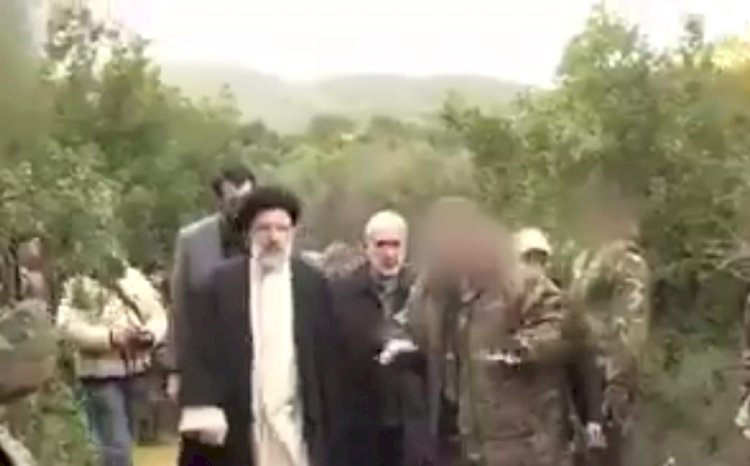 بالصور : لأول مرة الافراج عن زيارة لإبراهيم رئيسي إلى موقع لـ حزب الله