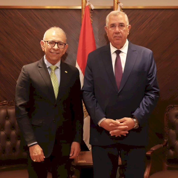 القصير والليثي يبحثان دعم مبادرة الصحة النباتية بافريقيا