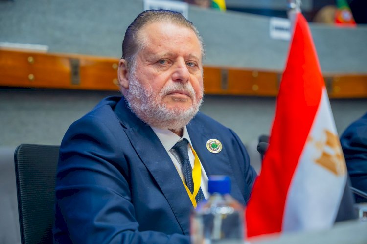 محافظ المركزي المصري يلقي البيان الختامي للاجتماعات السنوية  لمجموعة بنك التنمية الافريقي