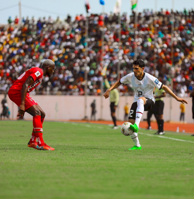 مصر تتعادل إيجابيا مع غينيا بيساو وتحافظ على الصدارة  في تصفيات مونديال 2026م