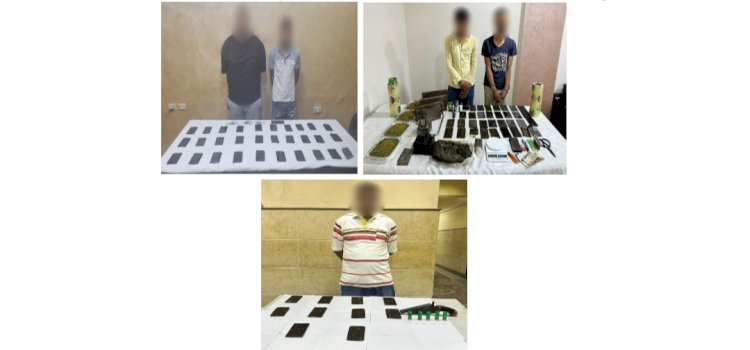 القبض علي تجار المخدرات باربعة محافظات