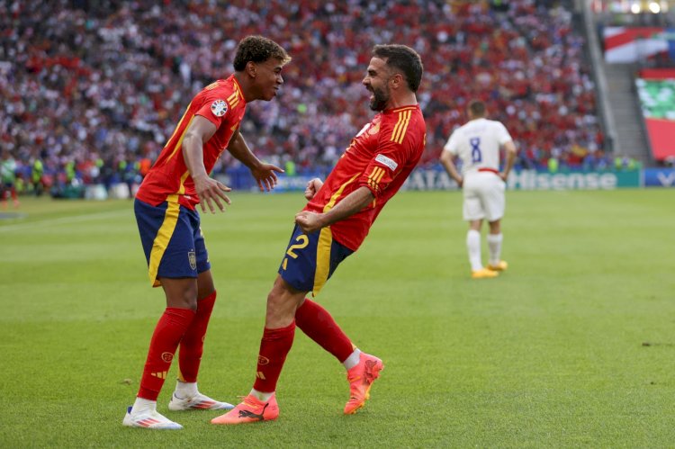 اسبانيا تفوز على كرواتيا بثلاثية في يورو 2024م