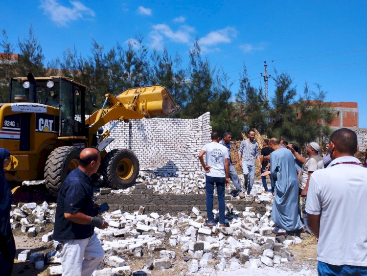 حماية الاراضي: تتابع أعمال الحفاظ علي الرقعة الزراعية وازالة  التعديات