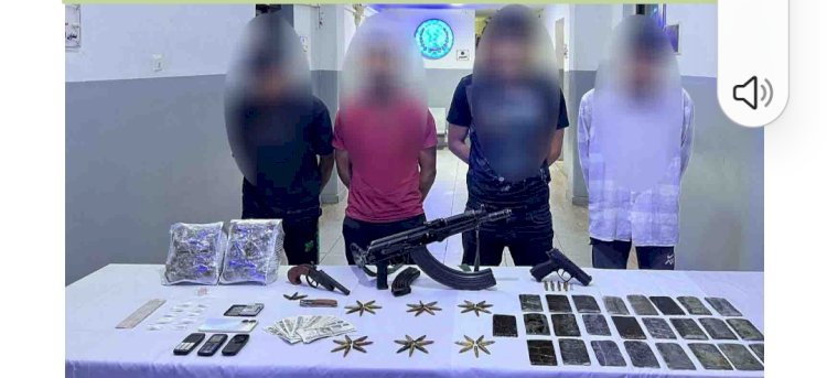القبض علي تجار الاسلحة والمخدرات باربعة محافظات
