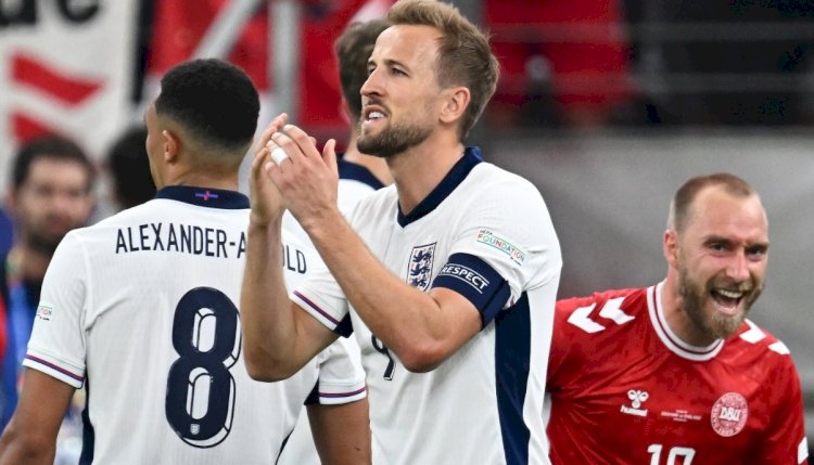 انجلترا تتعادل ايجابيا مع الدنمارك وتضع قدما فى دور الـ ١٦ فى يورو ٢٠٢٤