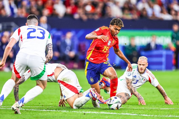 اسبانيا تفوز على إيطاليا حاملة اللقب وتتأهل لدور الـ16 في يورو2024