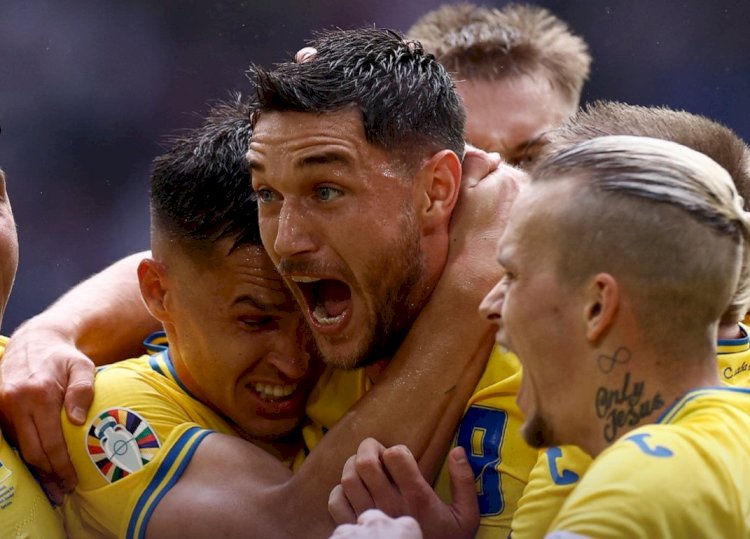 بريمونتادا أوكرانيا تفوز على سلوفاكيا وتحصد اول ثلاث نقاط في يورو 2024