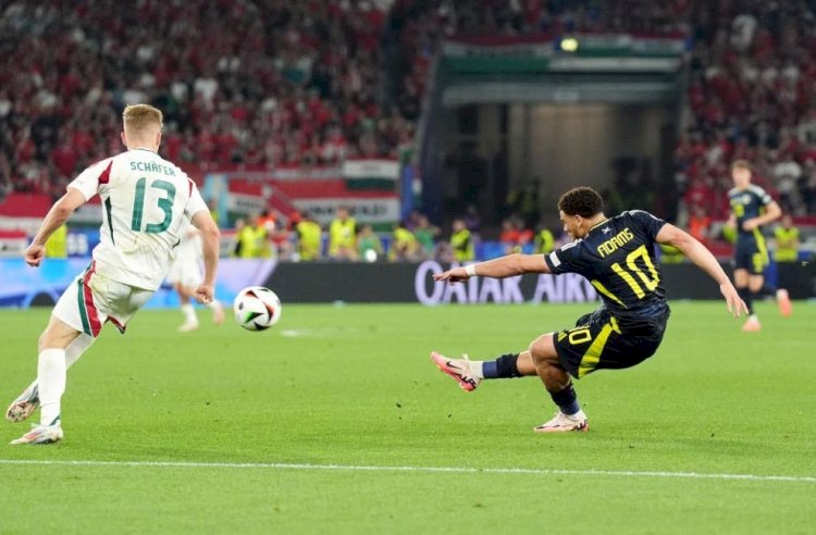 المجر تفوز على اسكتلندا بهدف نظيف  في الوقت القاتل