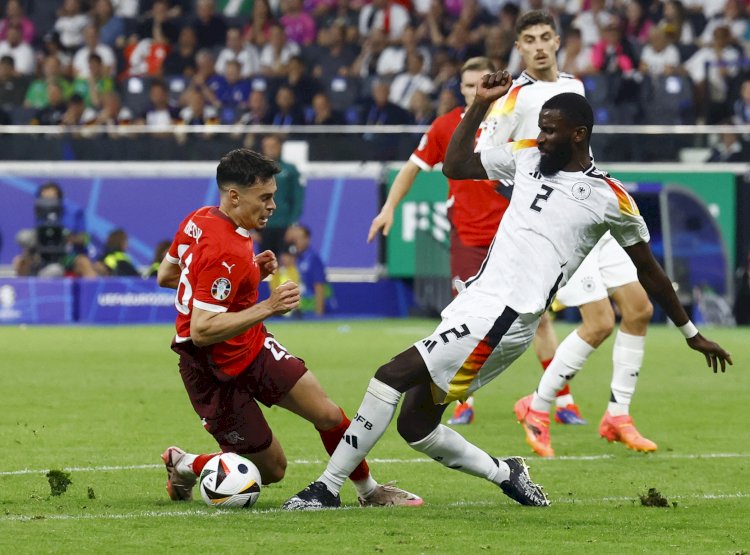 ألمانيا  تتعادل مع سويسرا وتتصدر المجموعة الأولى في يورو 2024