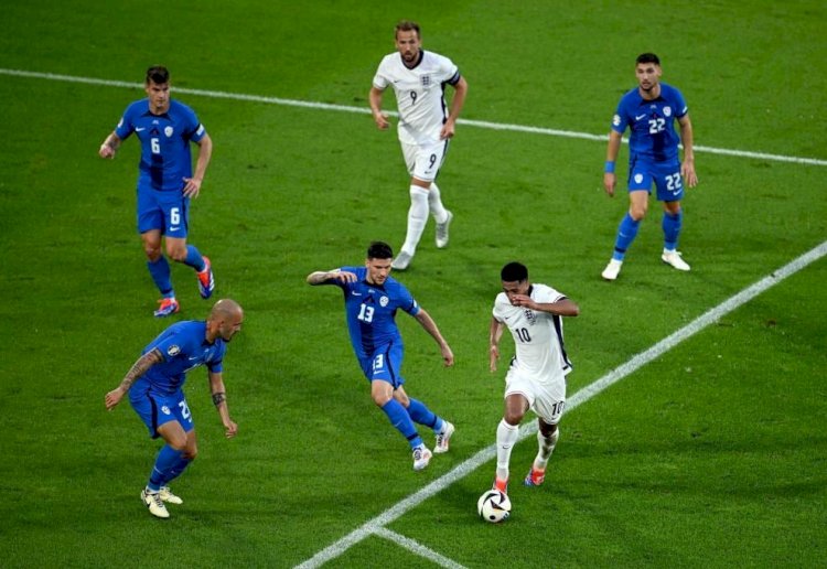 انجلترا تتعادل مع سلوفينيا وتتاهل  لدور ال١٦ فى كأس  الأمم  الاوروبية