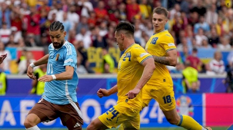 تعادل بلجيكا وأوكرانيا في كأس الأمم الأوروبية  يورو 2024