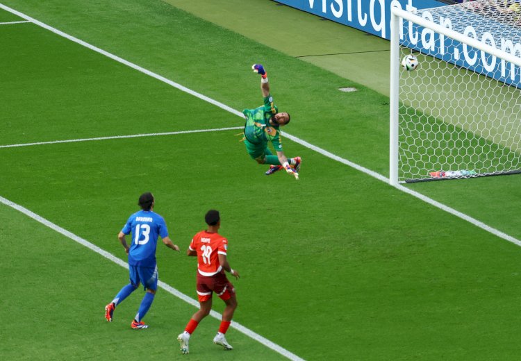 سويسرا تتغلب على  ايطاليا وتخرجها من يورو 2024 وتتأهل لدور الـ8