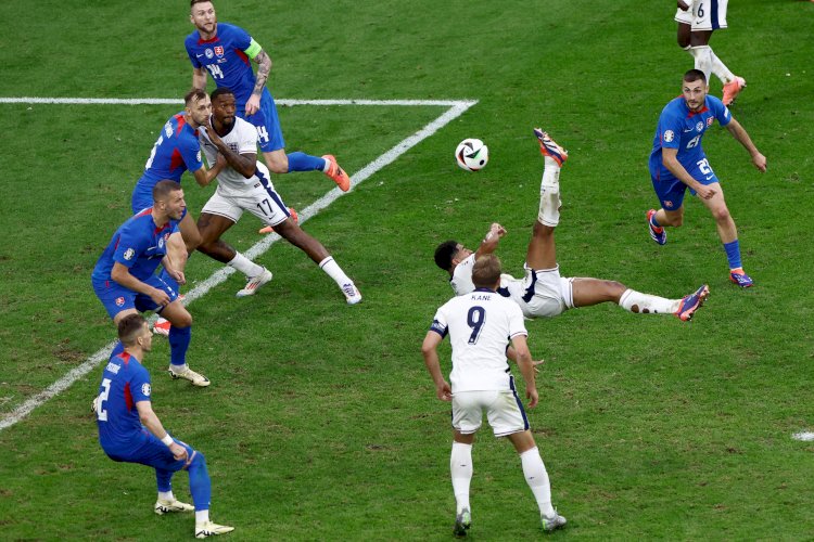إنجلترا تقصي سلوفاكيا وتصعد لدور الـ 8 في يورو 2024