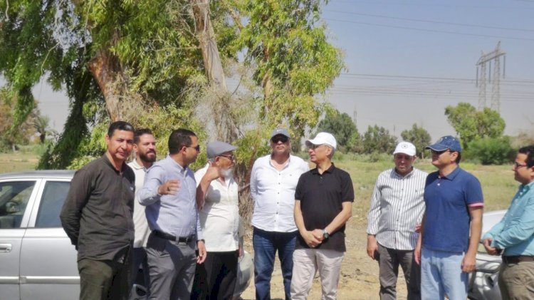 رئيس جامعة المنيا يُجري جولة تفقدية لمركز التجارب والبحوث الزراعية بشوشة