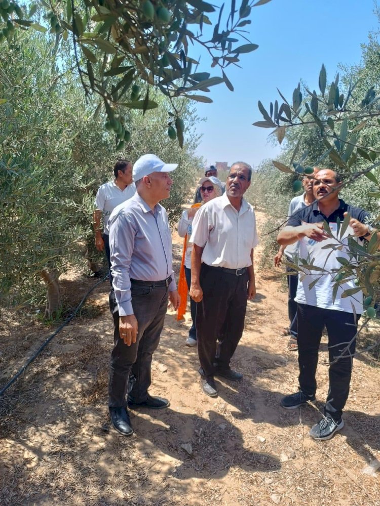 رئيس محطة البحوث يتابع اصول الوزارة والبرامج البحثية بمحطة القصاصين والاسماعيلية